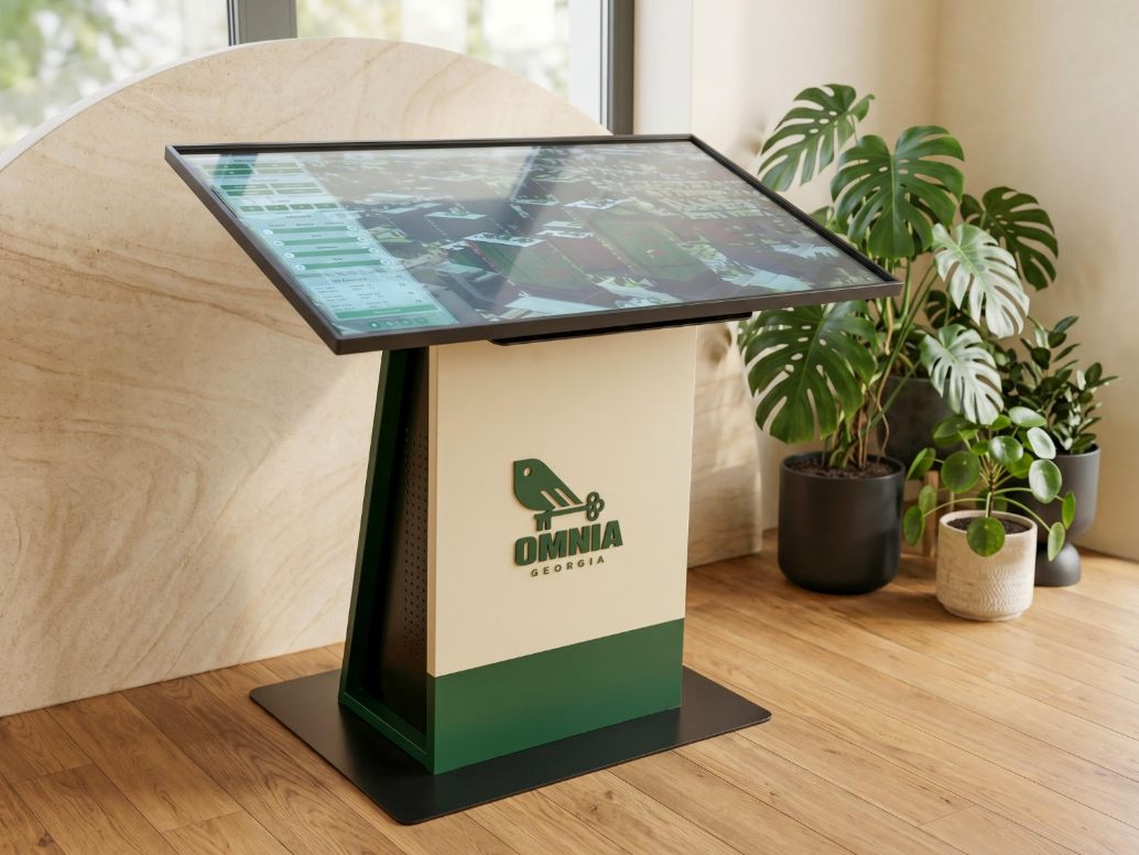 OMNIA Georgia - Isani touch terminal